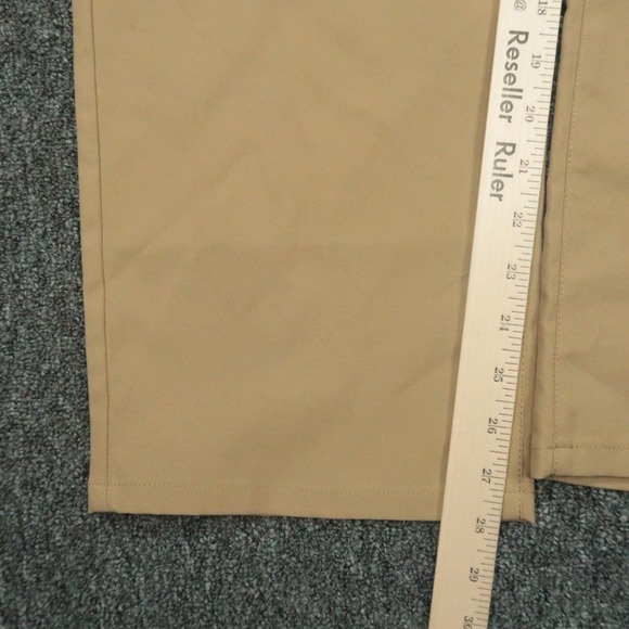 Bluffworks Pants Mens 38x28 Khaki Tan Ascender Regular Fit Chino Straight Travel - Picture 9 of 12